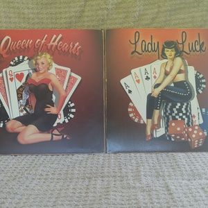 Rockabilly Pinup Girl wall art